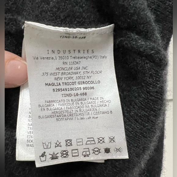 Authentic boys Moncler wool sweater - Picture 5 of 5